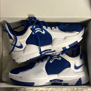 PG 5 TB GAME ROYAL - WHITE basketball unisex
